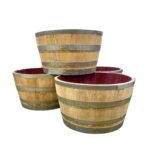Mezza botte 228L levigata – rovere di Borgogna 44 cm - immagine 2