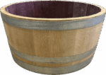 Mezza botte 228L levigata – rovere francese 33 cm - immagine 2