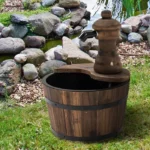 Fontaine décorative pour parterre de fleurs ou terrasse