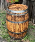 Botte in rovere usata ex-Cognac – da 114 a 500 L per affinamento o decorazione - immagine 5
