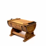 Panca a botte rustica 3 in 1 – Contenitore, seduta e tavolino - immagine 5