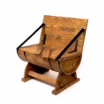 Panca a botte rustica 3 in 1 – Contenitore, seduta e tavolino - immagine 6