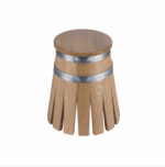 Sgabello in rovere riciclato verniciato – Stile botte artigianale